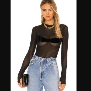Sami Miro Vintage Mesh Bodysuit NWOT